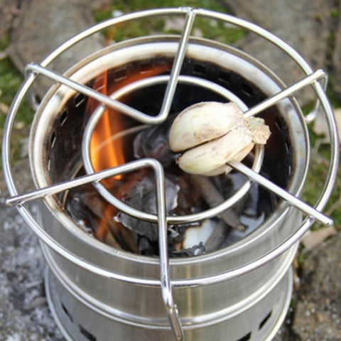 Solidified Lightweight Alcohol Wood Stove